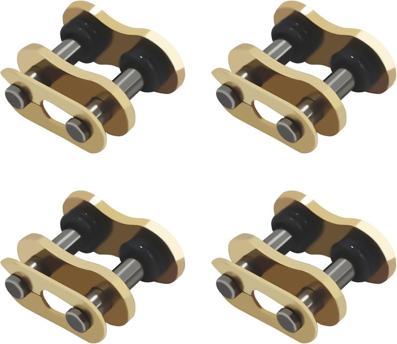 SamWinGear 4PCS 520 Chain Master Link for 520HV Master Link Bicycle Chain O-Ring Masterlink Replacement for Motorcycle Dirt Bike Pitpro ATV Quad Scooter Triumph Yamaha Drive Roller Connecting Links - Image 1